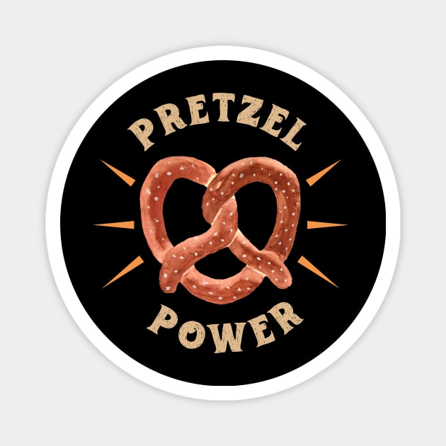 Pretzel Power Magnet by Nice Surprise